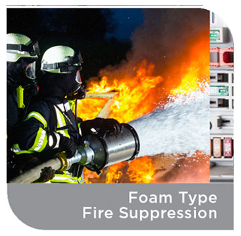 Foam Type Fire Suppression